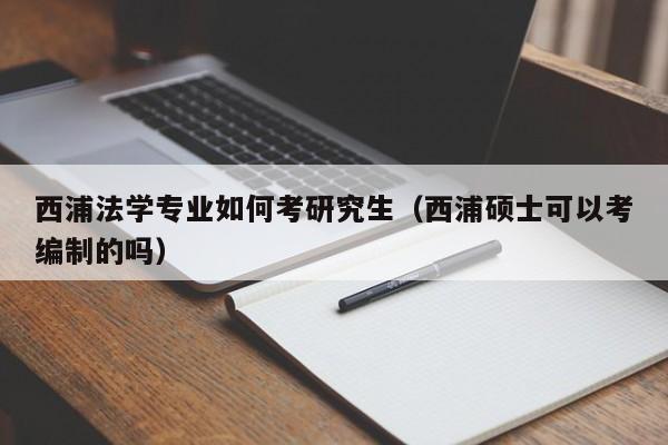 西浦法学专业如何考研究生（西浦硕士可以考编制的吗）